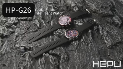 Stylish, Functional & Advanced Features Hepu Smart Watch