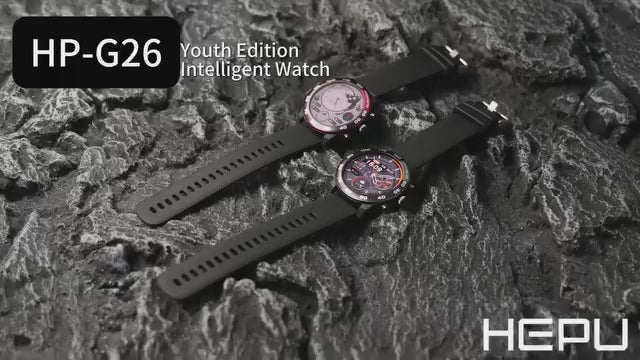 Stylish, Functional & Advanced Features Hepu Smart Watch