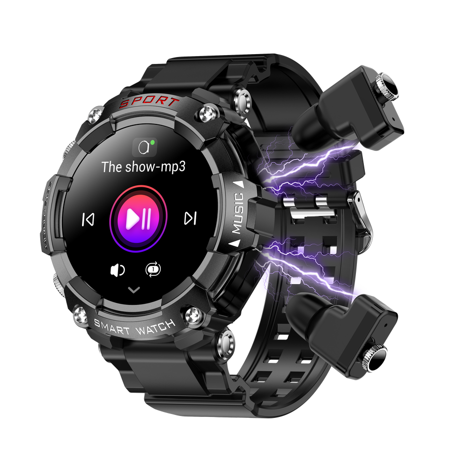 Haino Teko ST-3 Smartwatch Meets Earbuds.