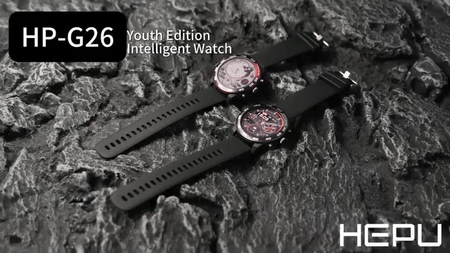 Stylish, Functional & Advanced Features Hepu Smart Watch