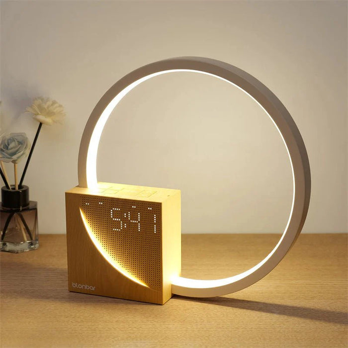 Bedside Touch Lamp – Alarm Clock, Natural Sounds.