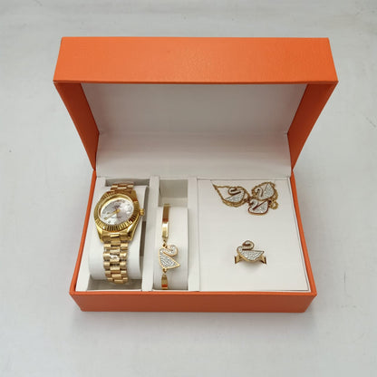 Crystal Hour Women’s Watch – Elegant, Stylish & Timeless Design