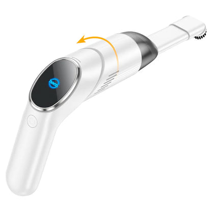 Hoco Car Vacuum Cleaner – Portable USB Rechargeable Mini Vacuum