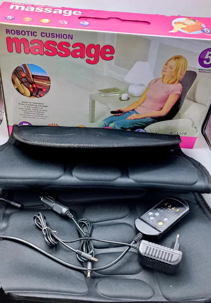 Electric Massage Seat Cushion with Heat | Back, Waist & Lumbar Pain Relief