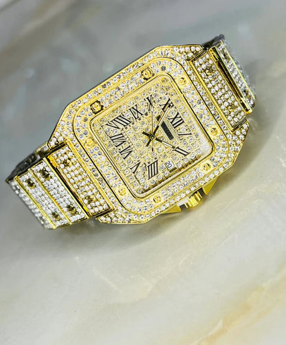 Timeless Gold Watch,  Elegant, Lightweight & Perfect Gift for Any Occasion